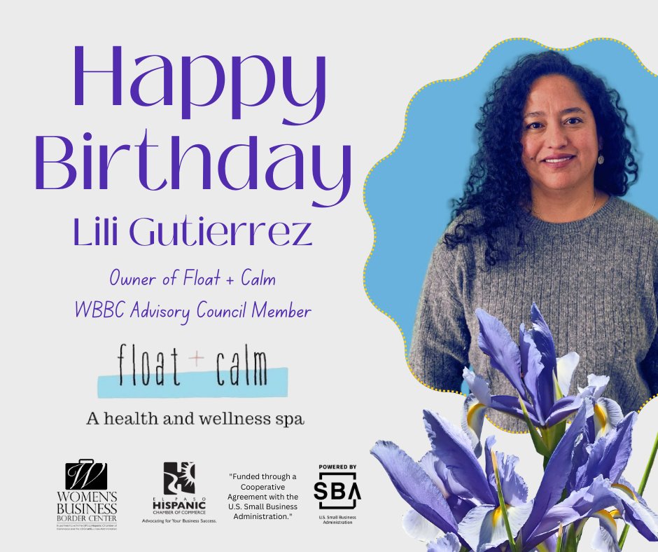 Happy Birthday, Lili! Your WBBC is wishing you a day filled with relaxation and joy! Here's to another year of success and happiness!