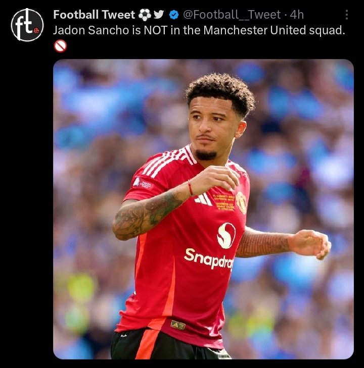 cfc_philosophy's tweet photo. If I was Sancho I'll put out a statement talking about how I thought I was in the team 😂😂😂😂😂😂😂😂😂😂😂😂😂😂😂

#ManUtd https://t.co/GroyXD1aKc