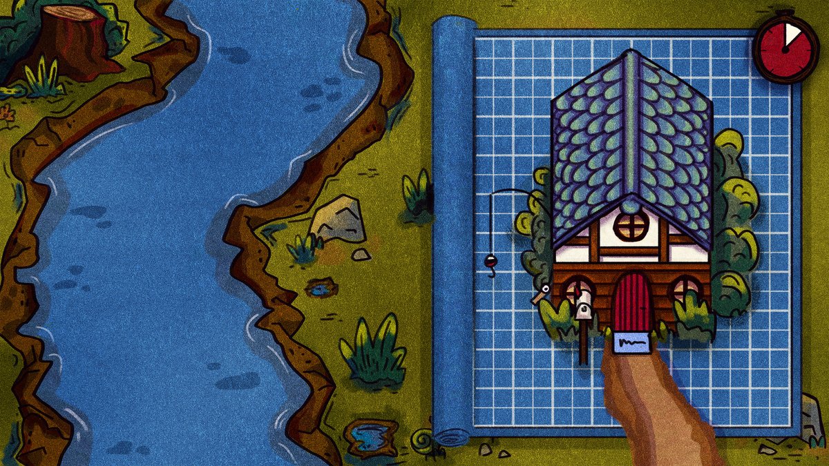 PleadTheFilth's tweet photo. introducing 🥁🥁🥁 Benedict Beaver The Builder!
help the citizens of birch grove rebuild after a flood
very proud to have contributed to this game!

@roman_hyacinths on art &amp; animation, @thatpatbug on programming, and me on audio! (and all of us contributed to narrative) https://t.co/sqKpil41bc