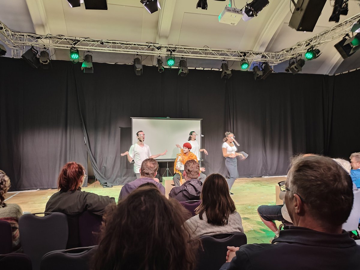 One of the best shows I saw at <a href="/edfringe/">Edinburgh Festival Fringe</a> was "Look What We've Done", which talks about #climatechange in a very engaging way. I was teary eyed and so were some other members in the audience. They balance of facts, emotions &amp; consequences was fabulous
instagram.com/lwwdfringe/