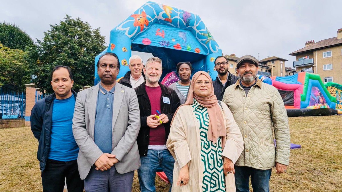 Annual Summer funday &amp; celebration of Bancroft Estate TMO’s  30th anniversary. Despite the rain residents were out enjoying the activities on offer. Huge congrats &amp; thanks to members of staff &amp; to all the past &amp; present management committee members for their dedication.