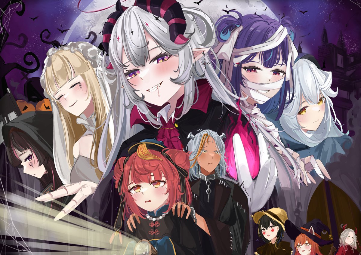 Livium Halloween 🎃👻🎃👻
#LiviumArtContest2024

#LillisGeulis
#Guilust
#RenitAesthetic
#ConstARTe
#ClossArt
#ValleriaGallery 
#DinaPaint
#yuugake
#gambarindira
#Meirukis