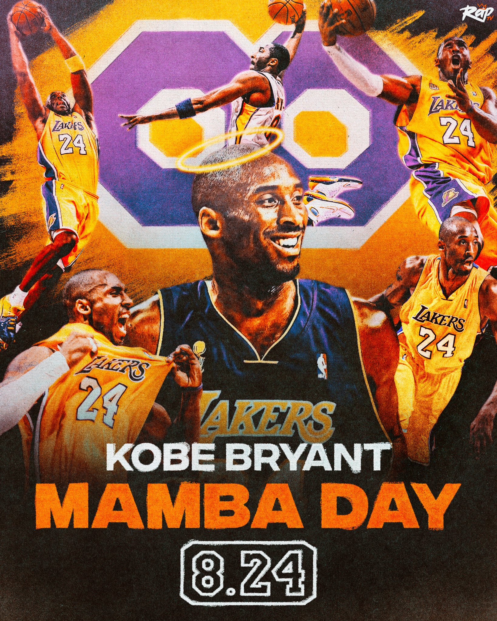 RapTV on X Happy Mamba Day 8.24 What s your favorite Kobe Bryant moment https t 9LLAbNBnyP X