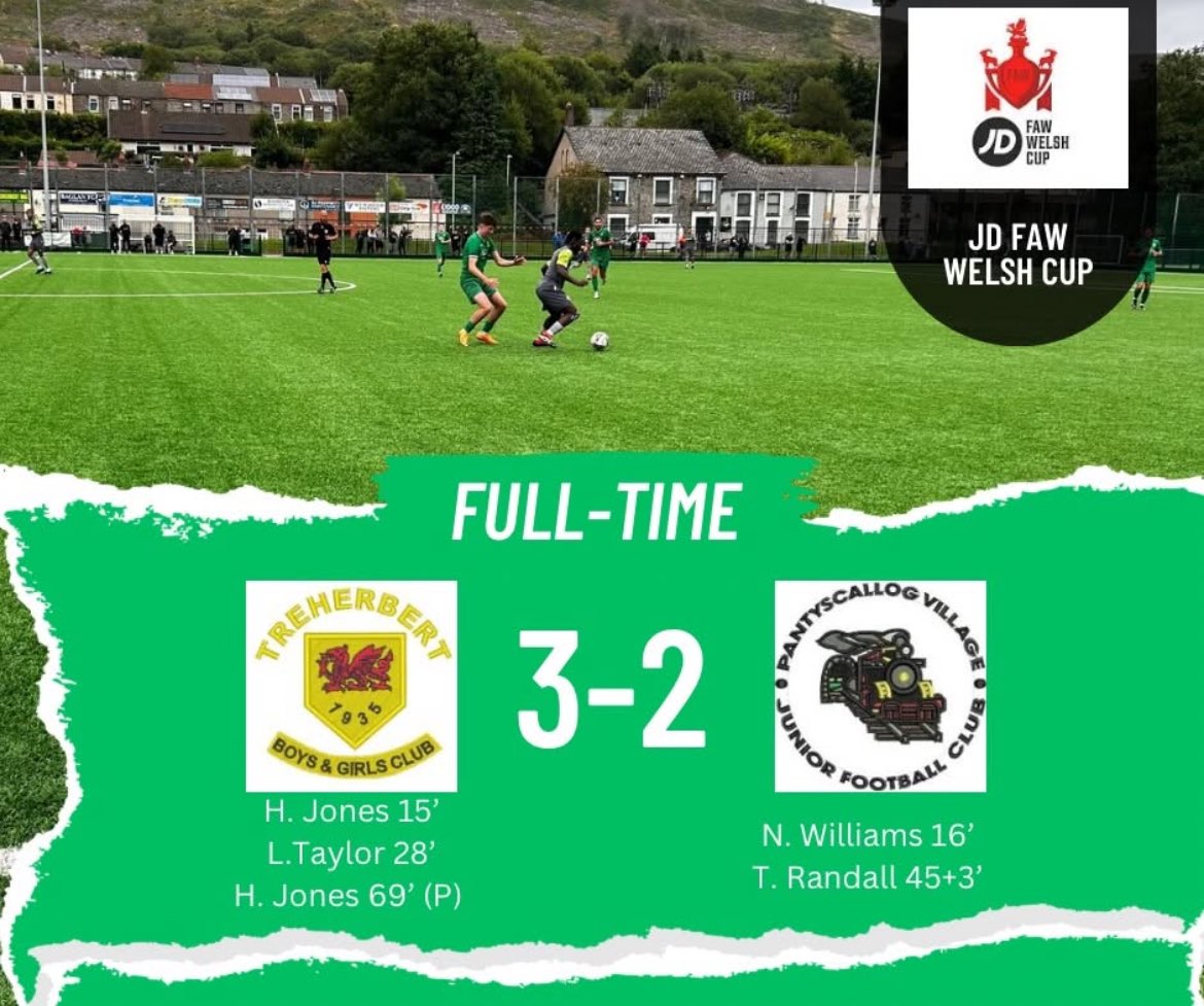 Treherbert BGC (@treherbert_snrs) on Twitter photo We find ourselves into the next round of the cup after a tough game against a solid pantyscallog VJ. We got through with two goals from <a href="/harryjones1007/">Harry Jones</a> and a goal from Lewis Taylor. 
MOTM <a href="/christenbeth12/">Christen</a> sponsored by 
C.C.T interiors drylining We find ourselves into the next round of the cup after a tough game against a solid pantyscallog VJ. We got through with two goals from <a href="/harryjones1007/">Harry Jones</a> and a goal from Lewis Taylor. 
MOTM <a href="/christenbeth12/">Christen</a> sponsored by 
C.C.T interiors drylining