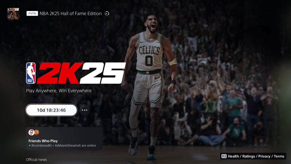 Just preordered #NBA2K25 

Gonna do a giveaway to a random person (75$ cash app) 

MUST REPOST &amp; LIKE; Must be FOLLOWING on X AND (!!!) Kick- kick.com/mrxchicity 

Winner announced (9/2) ON STREAM 💚

#CFamtheBestFam #MRxCHICITY #NBA2K #2KCommunity 

@kickstreaming