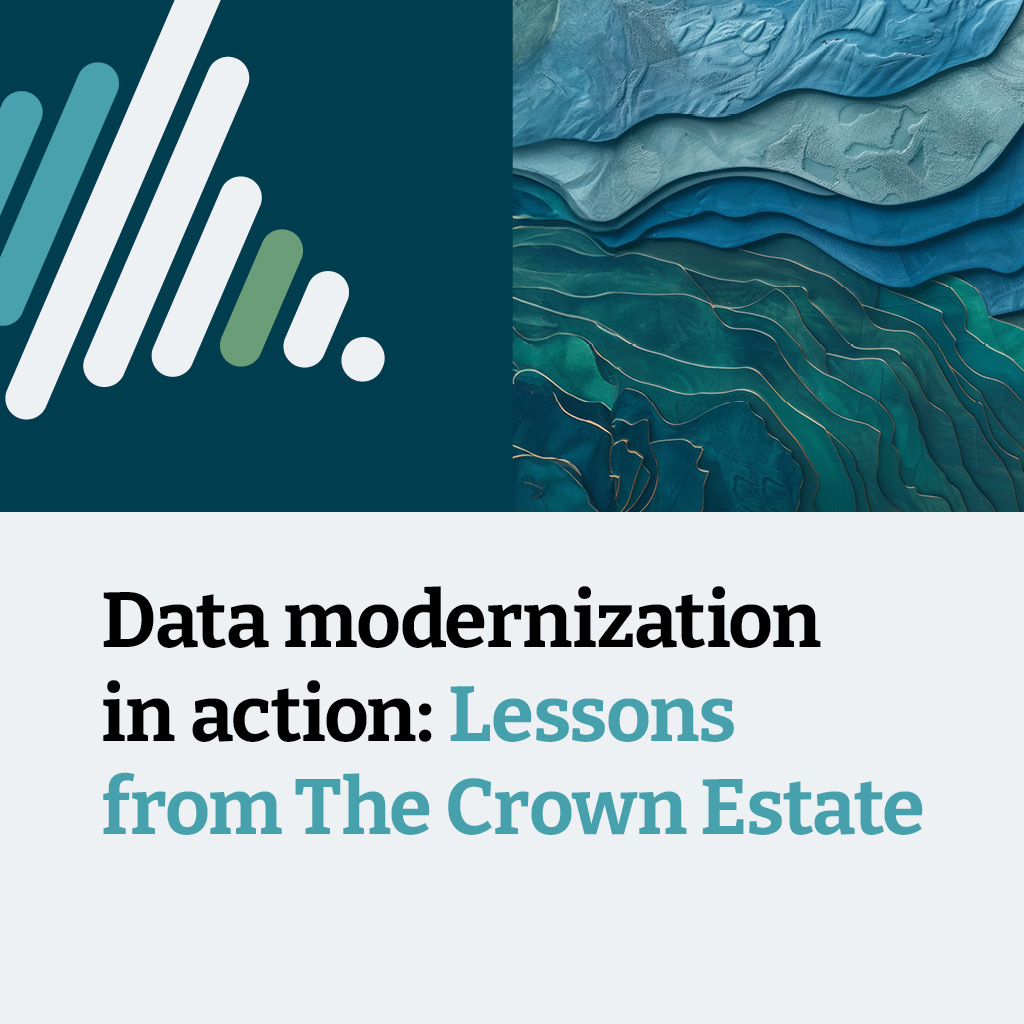 thoughtworks's tweet image. In the latest episode of Pragmatism in Practice, we explore how @TheCrownEstate’s data modernization goals became a reality.

Tune in: ter.li/3dnmdp

#Podcast #DataModernization #DataStrategy
