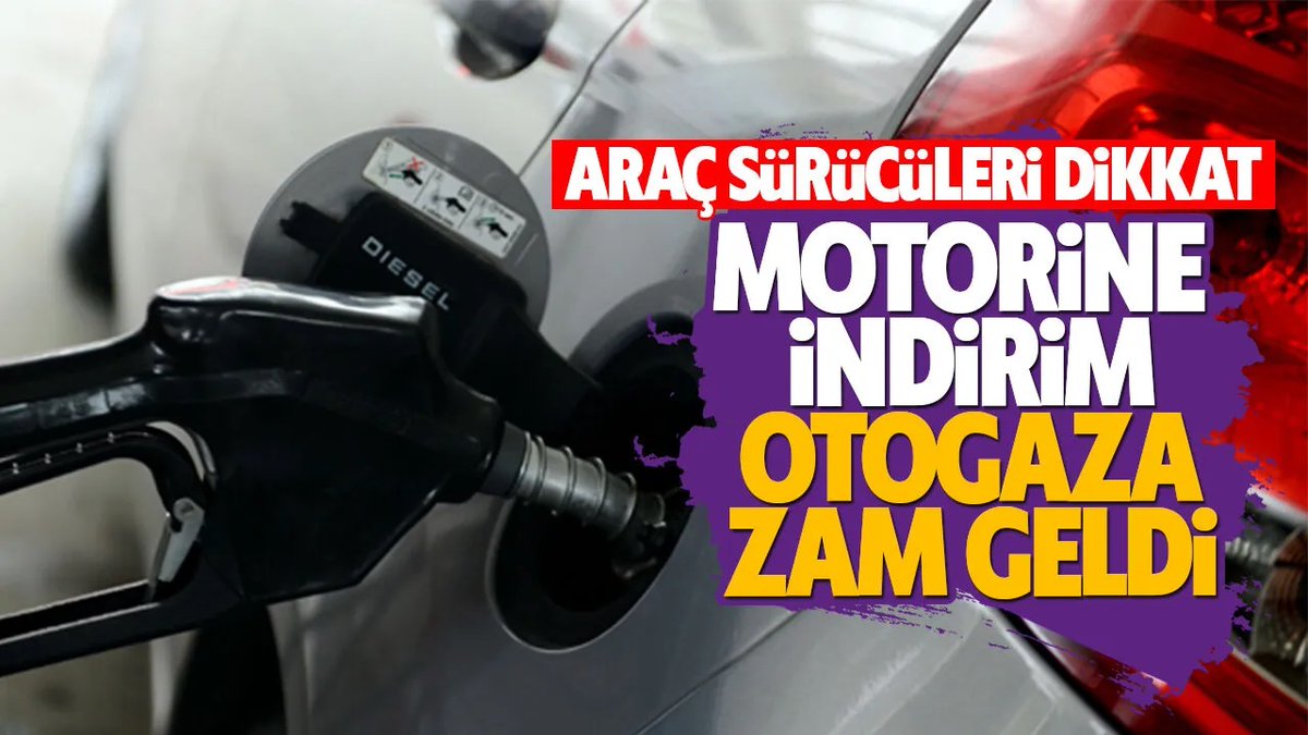 Fiyatlamaların başında olan Brent petrol fiyatlarındaki ve döviz kurlarındaki değişiklik akaryakıt fiyatlarını etkiledi.

Petrol fiyatlarındaki gerileme, beraberinde akaryakıtta indirim getirdi.

Dün benzine gelen 1 lira 45 kuruşluk indirim sonrası
yeniosmanligazetesi.com/2024/08/24/mot…
