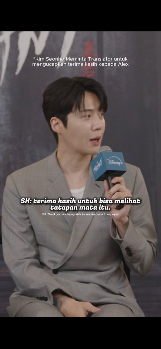 alxsimanjuntak's tweet photo. - Seoho agak kaget ada yang bahas dan ternyata doi emang pengen banget bahas tatapan matanya ini..

Terus tau ga endingnya apaa?!? 

dia benar-benar mastiin translator kalau Seonho sangat berterima-kasih udah nitice akting dia.  

BAIK BGTT GMN GA MLEYOT 
#TheTyrant https://t.co/nnNZhnEYIM