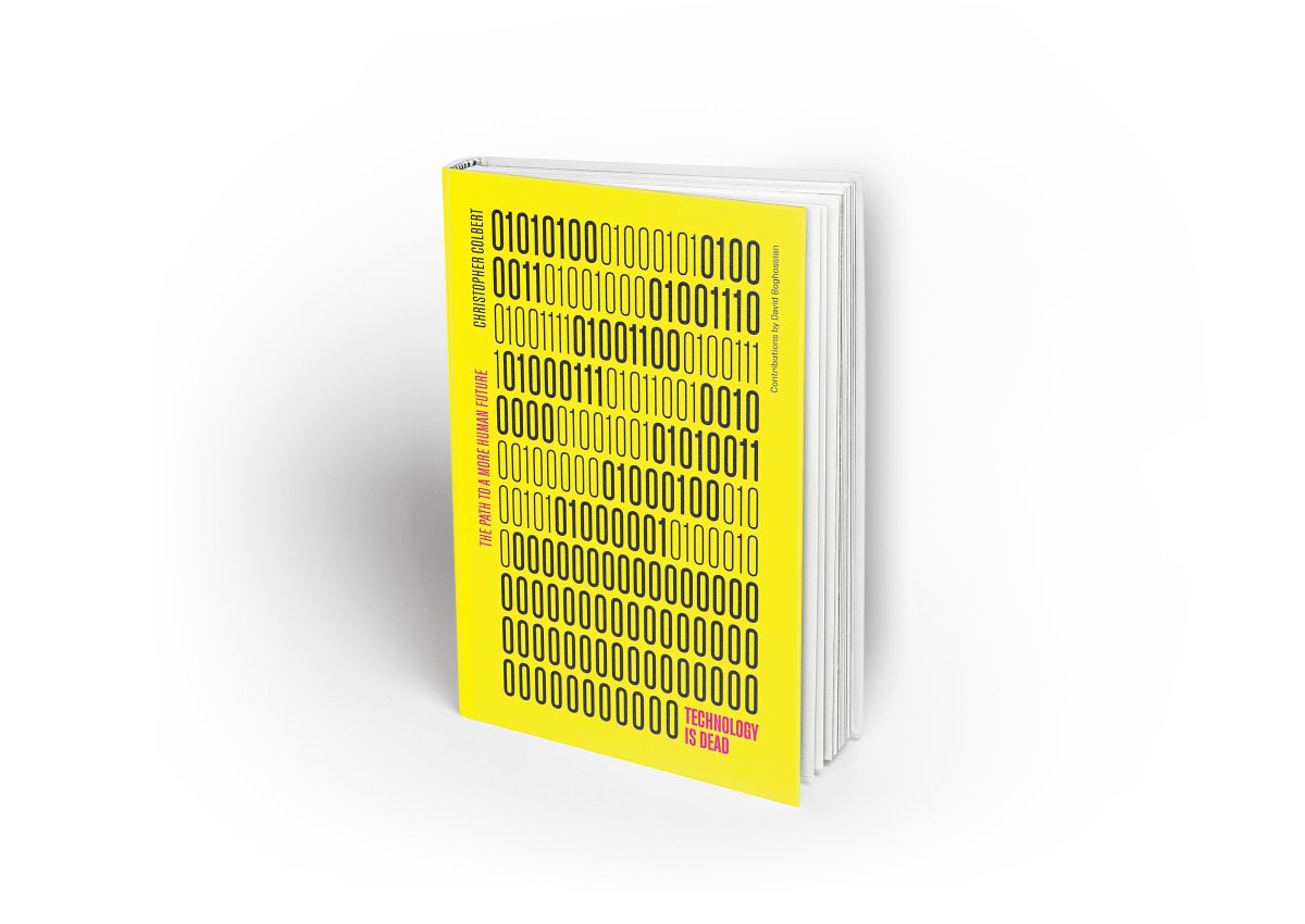 My new book "Technology is Dead - The Path to a More Human Future" is out. Thanks to the many brilliant minds and hearts that fed my own and made it possible. Available on Amazon and Barnes &amp; Noble. Audio coming soon.
