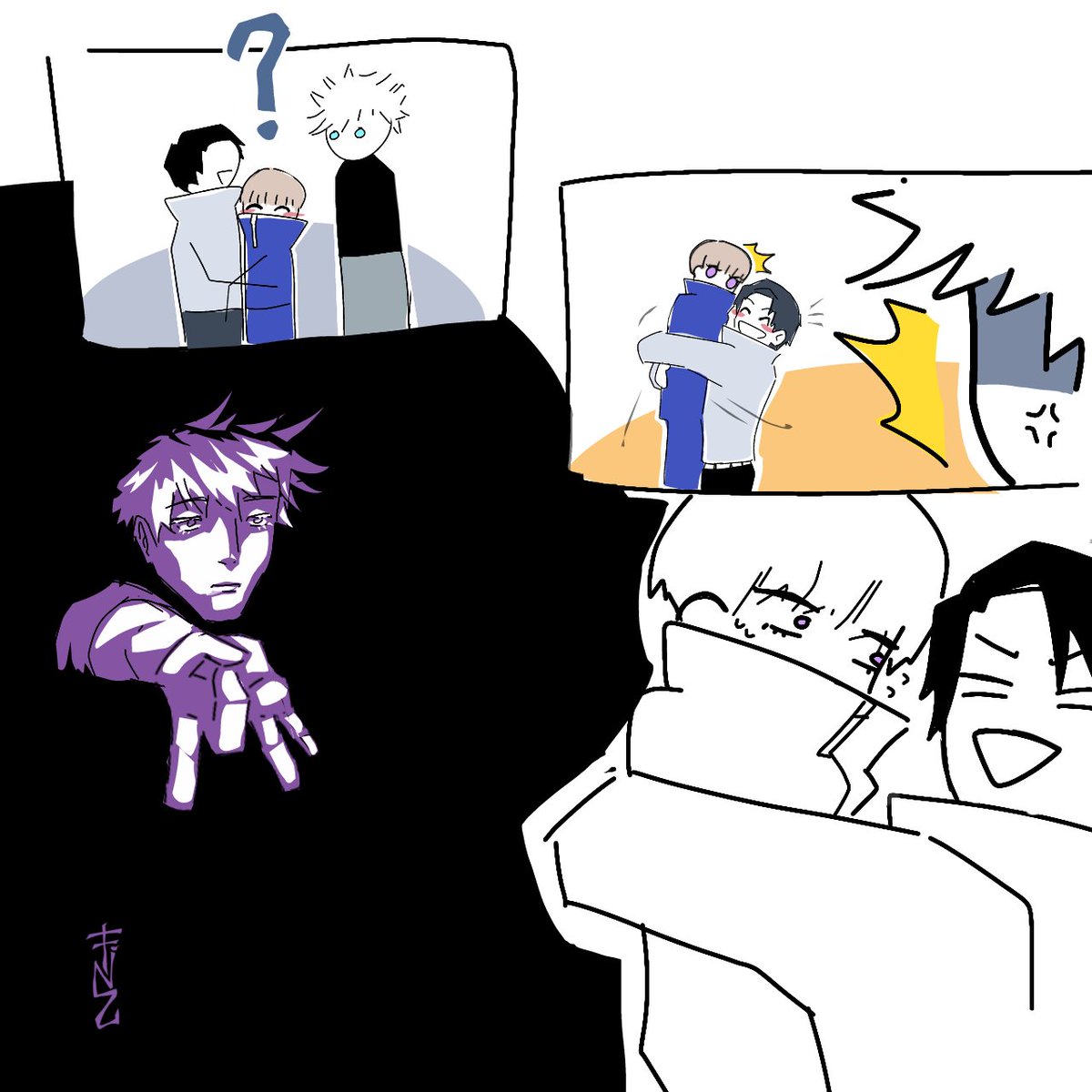 🔄🍙⁉️

#옷토게  #乙棘
 #inuokko