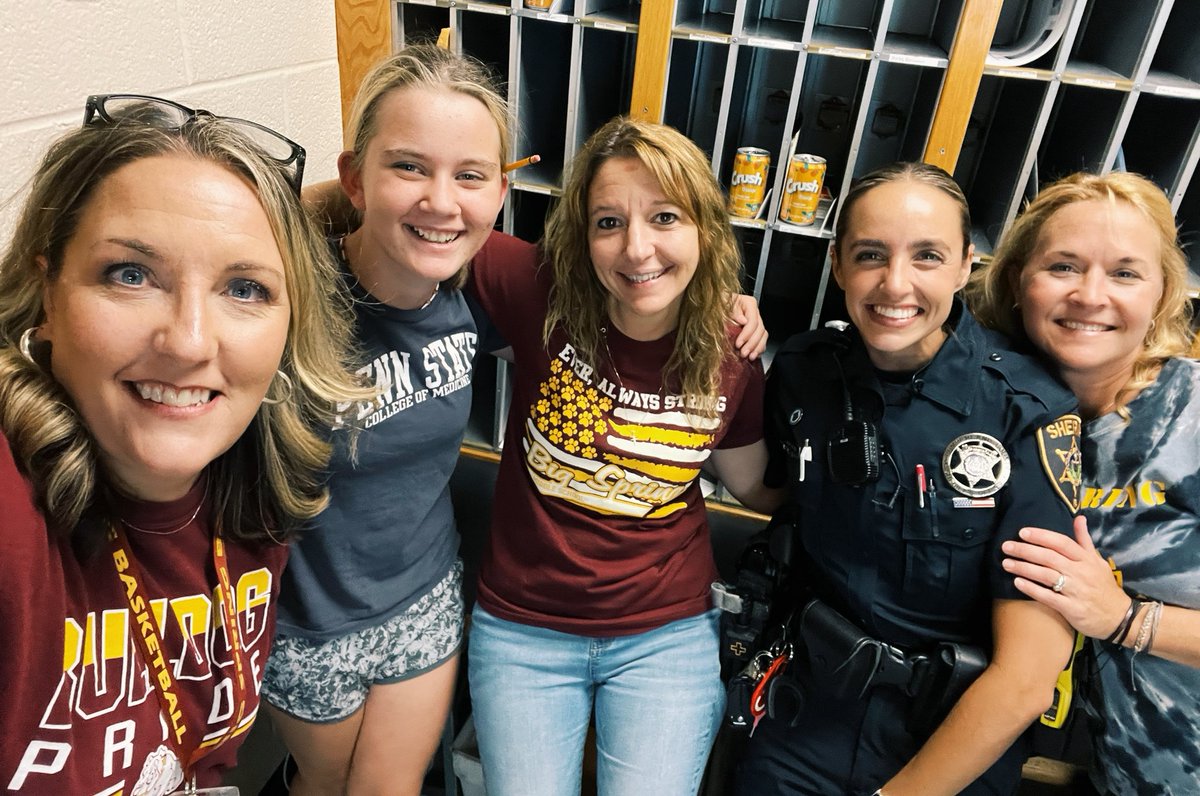 Great way to end our Friday…we LOVE when former students come back to visit us, because they miss their BSMS family!  ♥️💛 #BSMSrocks