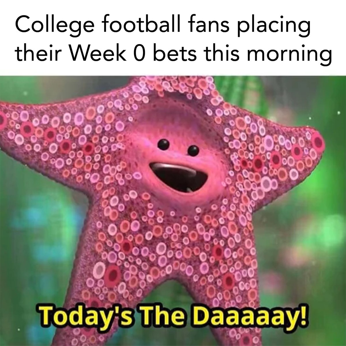 Happy Week 0 to all who celebrate 😂👏