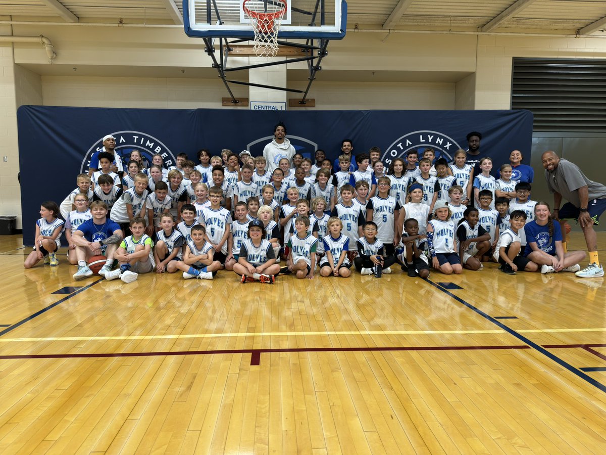 Timberwolves & Lynx Basketball Academy tweet media