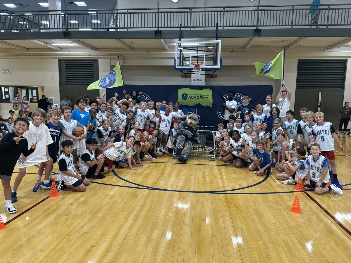 Timberwolves & Lynx Basketball Academy tweet media