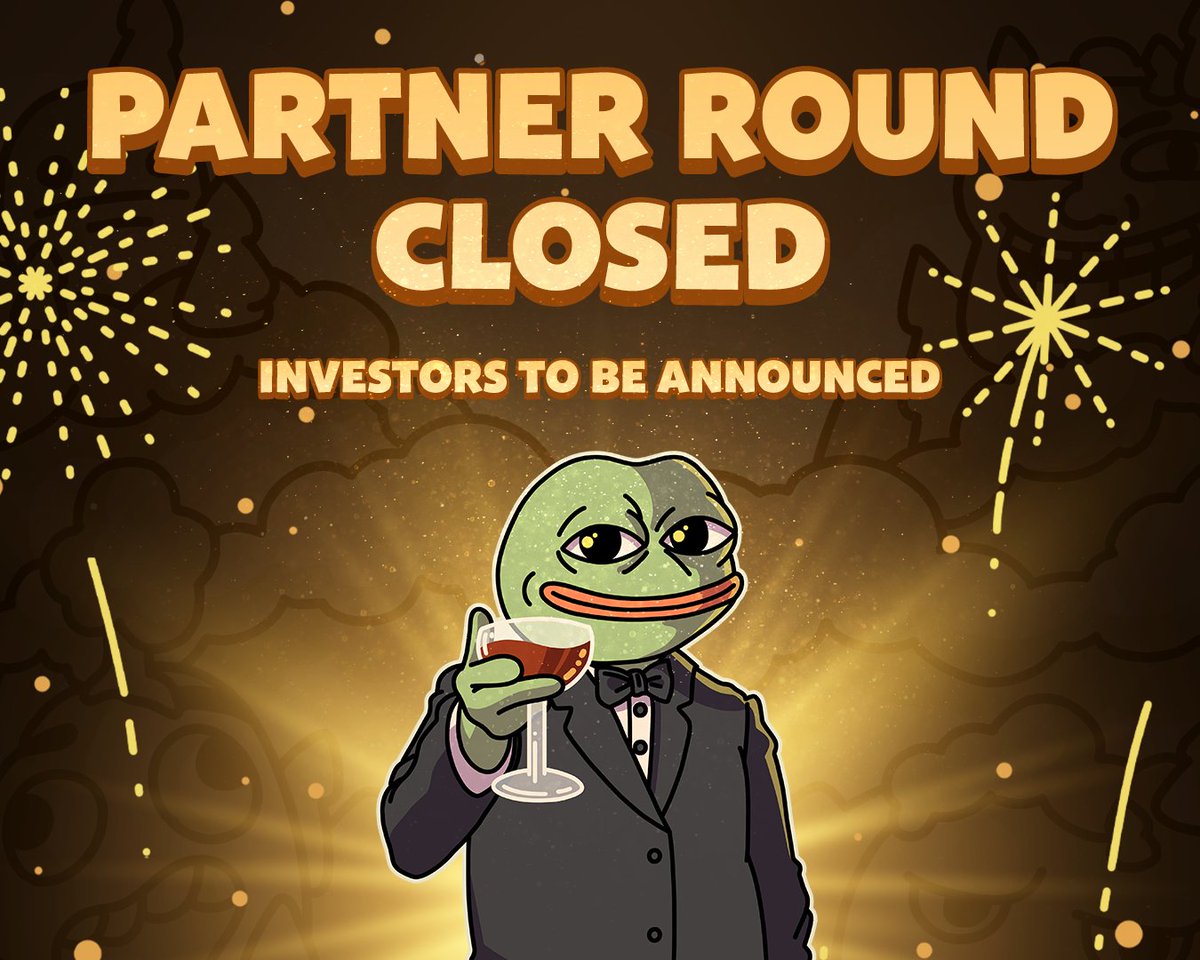 MEMEFI PARTNER ROUND SUCCESSFULLY CLOSED 

At MemeFi, we value our players far beyond anything — that's, among other things, why we want to create a future MemeFi that works post-TGE. Your $MEMEFI stash is your connection to the ecosystem we're building, accruing value from our