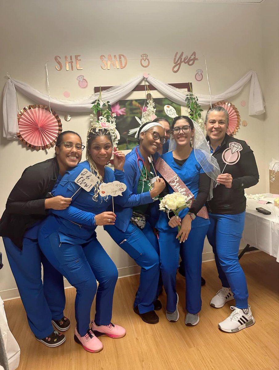 RN_SandraTorres's tweet photo. Being a nurse is all about believing, feeling, and standing together to support each other through both the relaxed and stressful moments. Today, we come together to celebrate ♥️ and the beginning of a new family. Sending blessings to my friend  Shanik, the beautiful bride-to-be! https://t.co/VG8MLer343