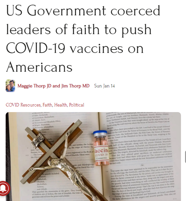 denisrancourt's tweet photo. Never forget

"What if I told you powerful U.S. government officials – such as former NIH Director Francis Collins and U.S. Surgeon General Vivek Murthy – used religion in an attempt to convince faith leaders around the country to push the COVID-19 injections? A deep dive into the organization Faiths4Vaccines –  a founding member of the HHS’ vaccine-propaganda machine COVID-19 Community Corps1 –  has revealed just that.

That the HHS was tapping faith leaders in the spring of 2021 to push the uptake of COVID-19 vaccines was not a surprise. We uncovered this in our previous article that we broke on the COVID-19 Community Corps at the end of 2022.2 But what did surprise us as we dug deeper for this article was the extent to which faith leaders were pursued to push the COVID-19 vaccines and the inappropriate – if not unconstitutional – manner in which government officials persuaded these faith leaders to push the shots."
https://t.co/BvXWtLlEWw