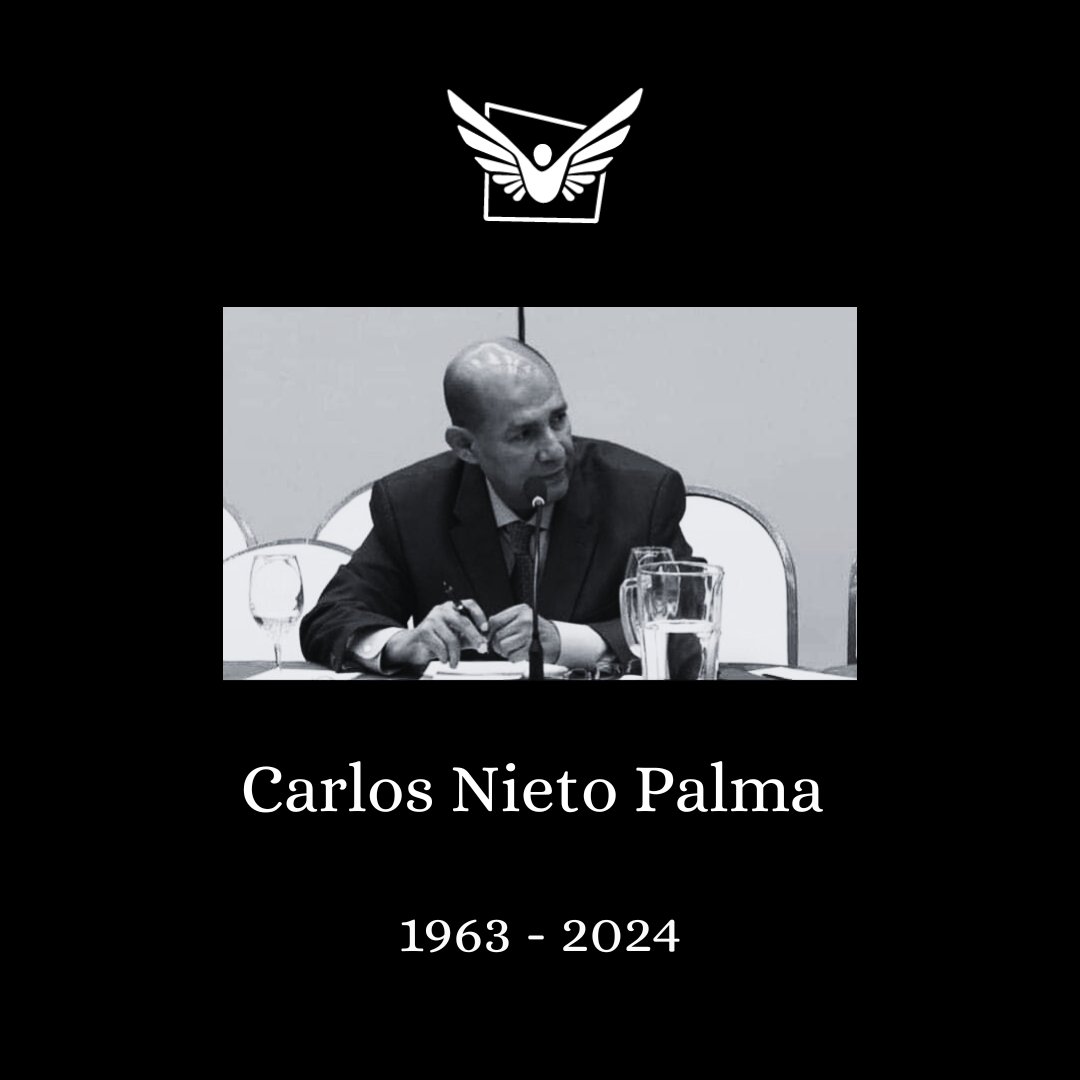 Una Ventana a la Libertad lamenta la partida de su coordinador general y fundador, Carlos Nieto Palma.

El doctor Nieto Palma deja un gran legado en la defensa de los #DDHH de los privados de libertad en Venezuela. 

Enviamos nuestras condolencias a sus familiares y amigos. 

Paz