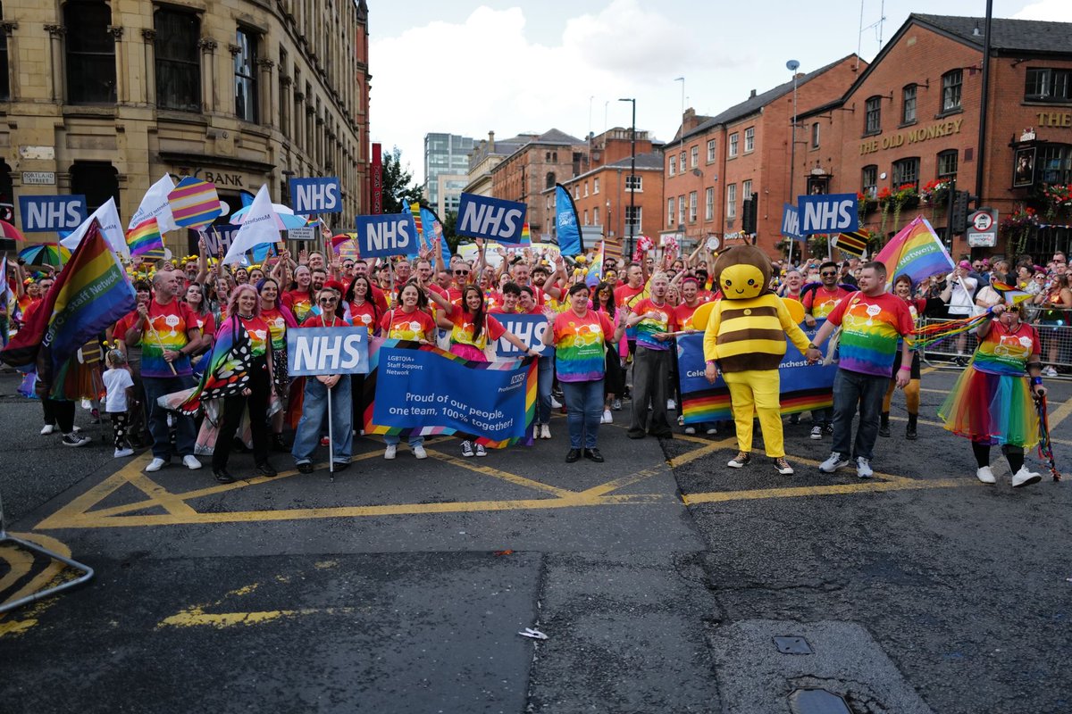 MFT NHS (@mftnhs) on Twitter photo Manchester Pride 2024! 🌈 ✨
Thank you to our brilliant <a href="/MFT_LGBTQplus/">MFT LGBTQ+ Staff Network</a> network volunteers for representing us at this year's #ManchesterPride parade.
We are proud to support our LGBTQ+ colleagues, patients and the wider LGBTQ+ community.
What a fantastic day! 🌈🏳️🌈🏳️⚧️✨ Manchester Pride 2024! 🌈 ✨
Thank you to our brilliant <a href="/MFT_LGBTQplus/">MFT LGBTQ+ Staff Network</a> network volunteers for representing us at this year's #ManchesterPride parade.
We are proud to support our LGBTQ+ colleagues, patients and the wider LGBTQ+ community.
What a fantastic day! 🌈🏳️🌈🏳️⚧️✨