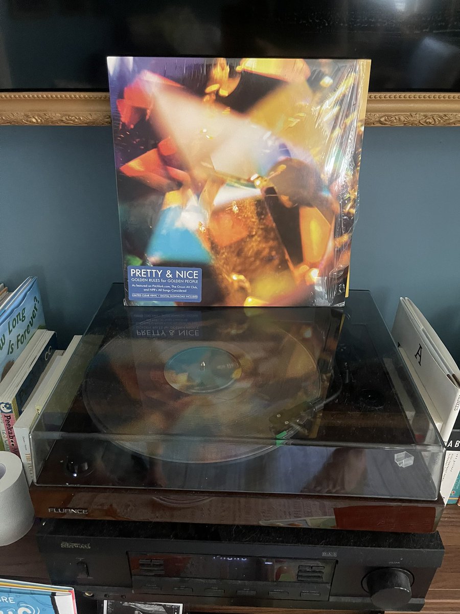 The Saturday morning record fest continues (I think this is the first time the baby has heard this album)