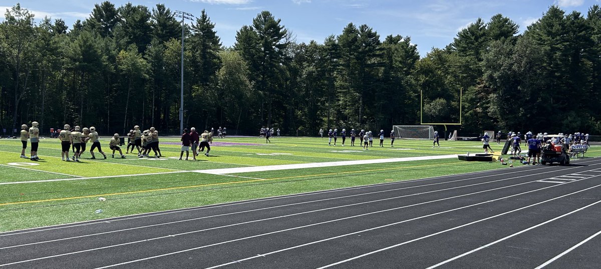 Joint practices for the Lancers this morning

Boys soccer with <a href="/FoxboroWarrior/">Foxborough Warriors AD</a> 

And

Football with <a href="/SHSEagleAD/">Sharon Athletics</a>