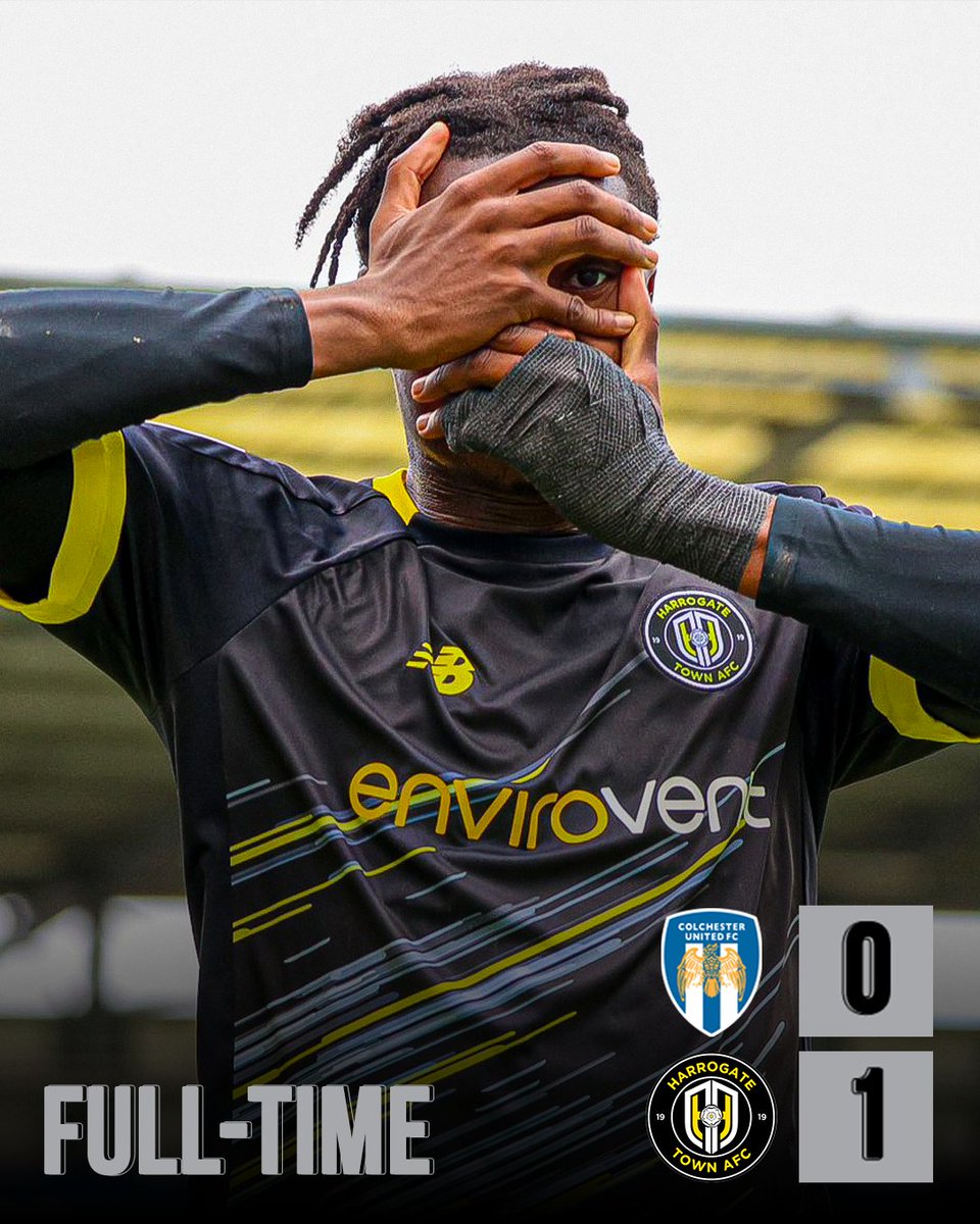 HarrogateTown's tweet photo. A MASSIVE WIN ON THE ROAD 🤩‼️ https://t.co/XFAr8YhRSp