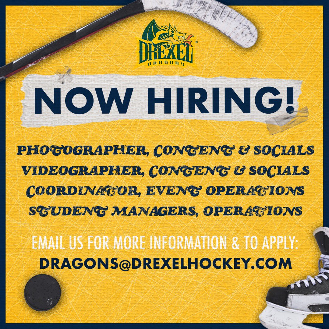 Drexel University Ice Hockey tweet media