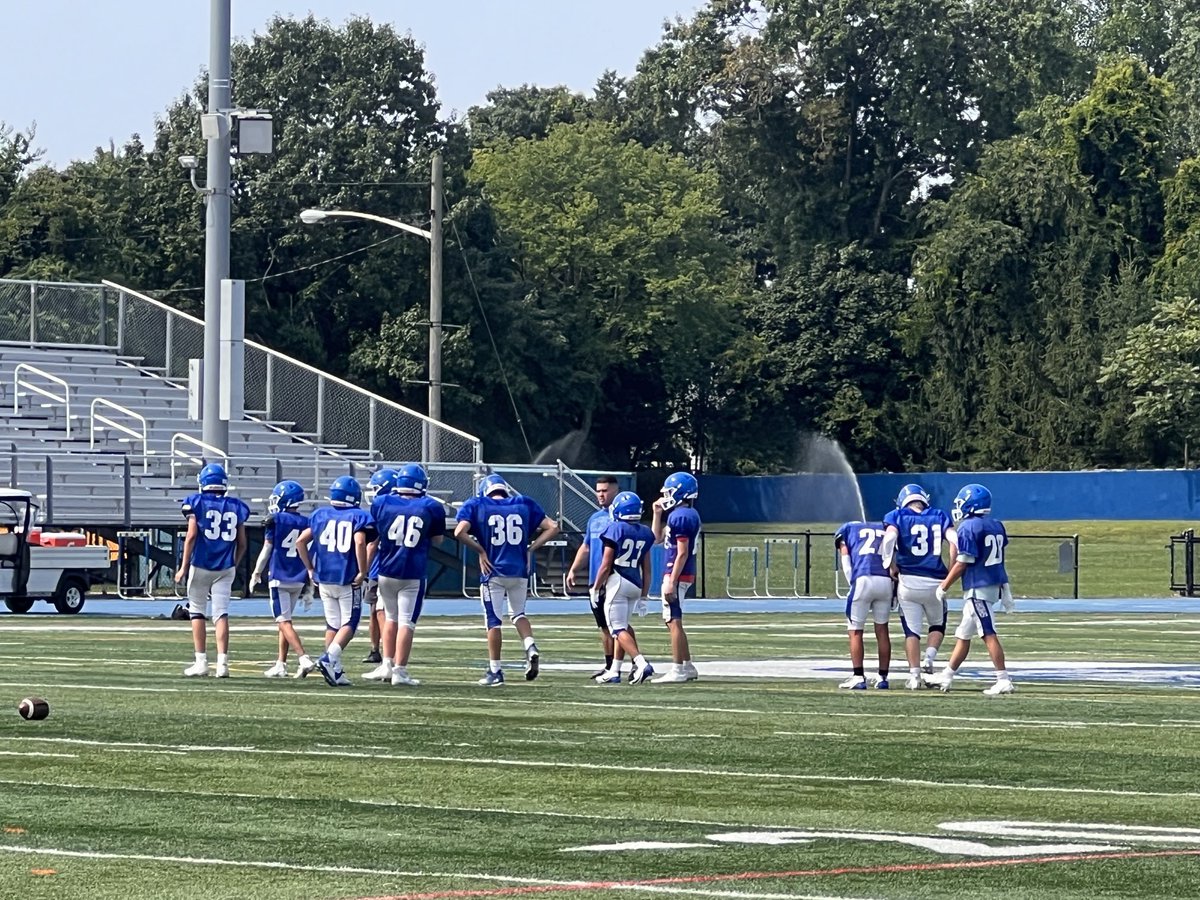 Great morning watching Shore Freshman Football scrimmage 🏈 🏈🏈. Great job Shore!Proud to be the Shore Super!🙏💙