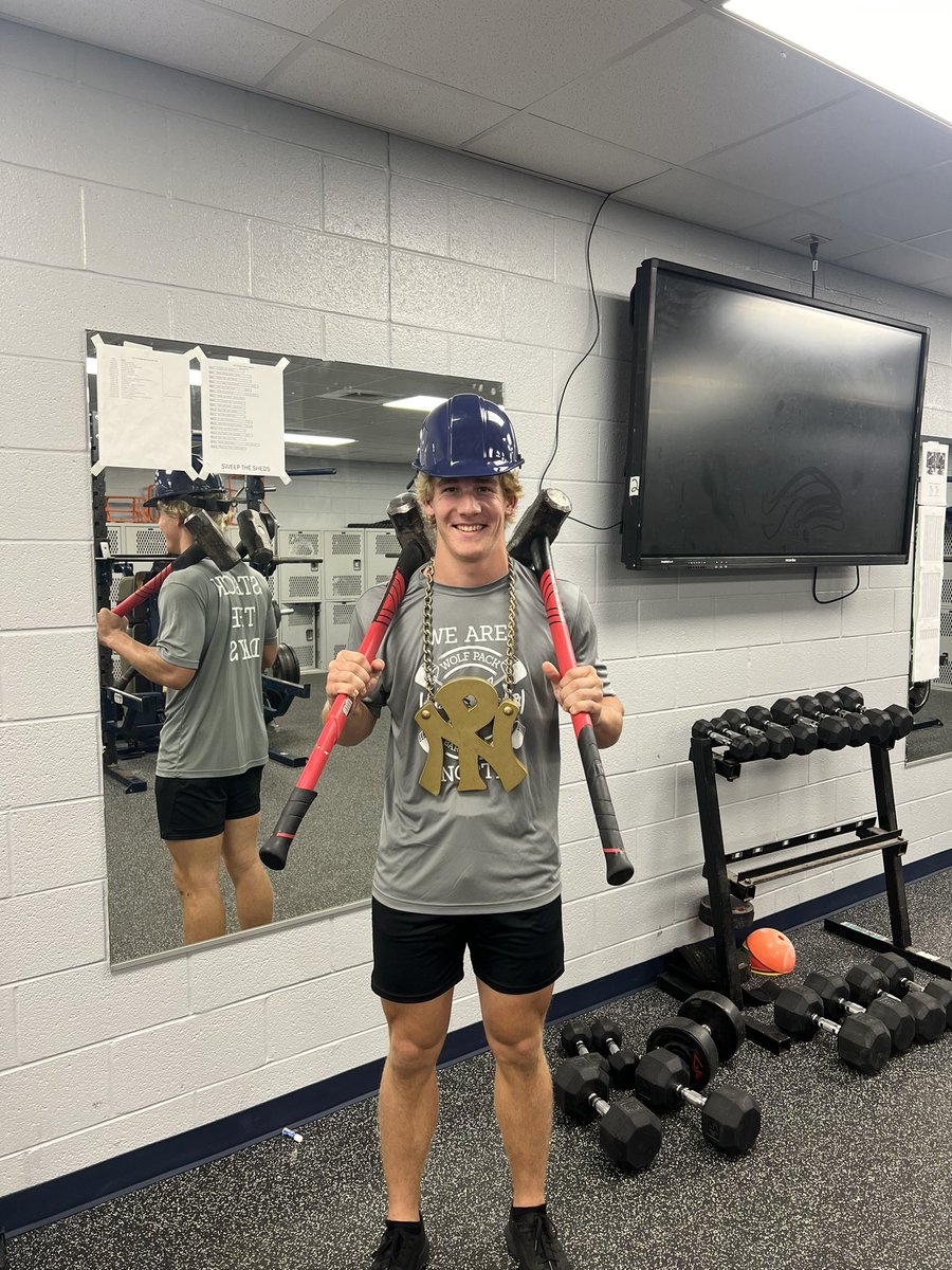 Hard Hat Player of the Week. 

Choose to Be Humble &amp; Hungry! 

Mercer Commit- Nathan Rowland <a href="/NathanRowland28/">Nathan Rowland</a>