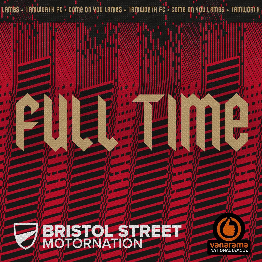tamworthfc's tweet photo. FULL TIME
🟠 BOSTON UNITED 1-1 TAMWORTH ⚪️
#BOSTAM #COYL 🐑⚽️ | #nationalleague • #football • #tamworthfc • #lambs • #bristolstreetmotors https://t.co/M8lpqROViA