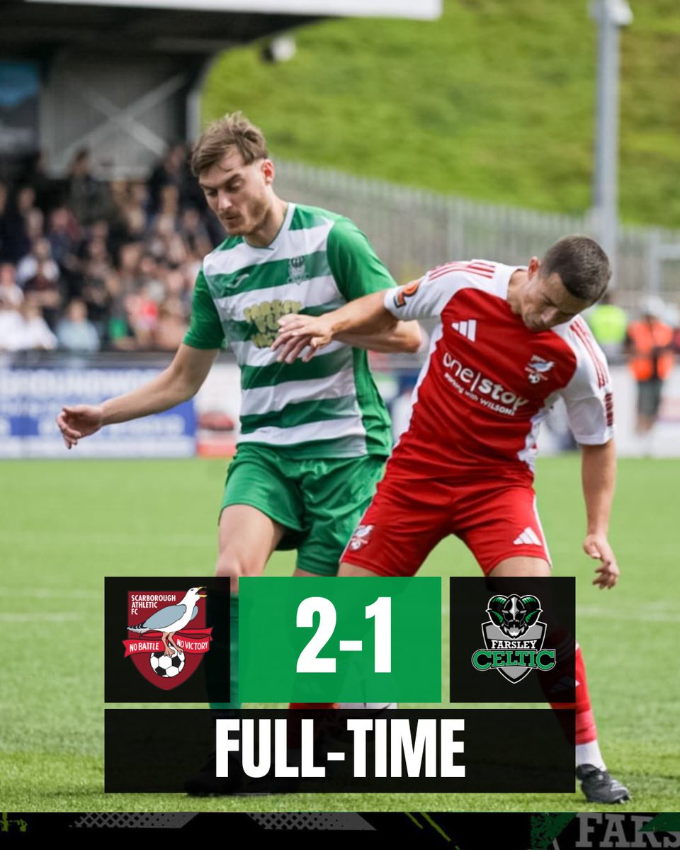 Harry Green’s late goal sees Scarborough secure the points in this Yorkshire derby. 

#CeltArmy