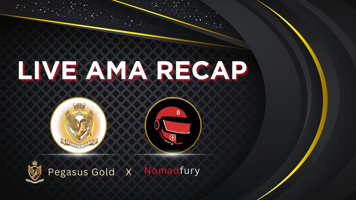 PegasusGoldCoin's tweet photo. Missed the live AMA? Catch all the insights from our AMA with NomadFury! Learn how $PGRE is set to transform hotel bookings and the travel industry. 🚀🏨   

➡️Read more: https://t.co/8CJeGOQtiK  

#PegasusGold #AMA #Recap #Crypto #RWA #Blockchain https://t.co/gFG0sbf5vi