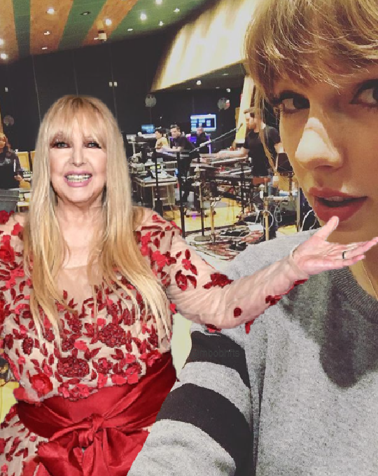 mbobhfts's tweet photo. 🚨 Taylor Swift posted selfies with Skolim &amp; Maryla Rodowicz from their rehearsals ahead of the final night 'The Eras Tour' in Warsaw, Poland. https://t.co/pV0rlHQ1QE