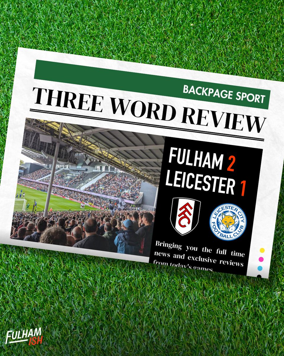 Fulhamish tweet media