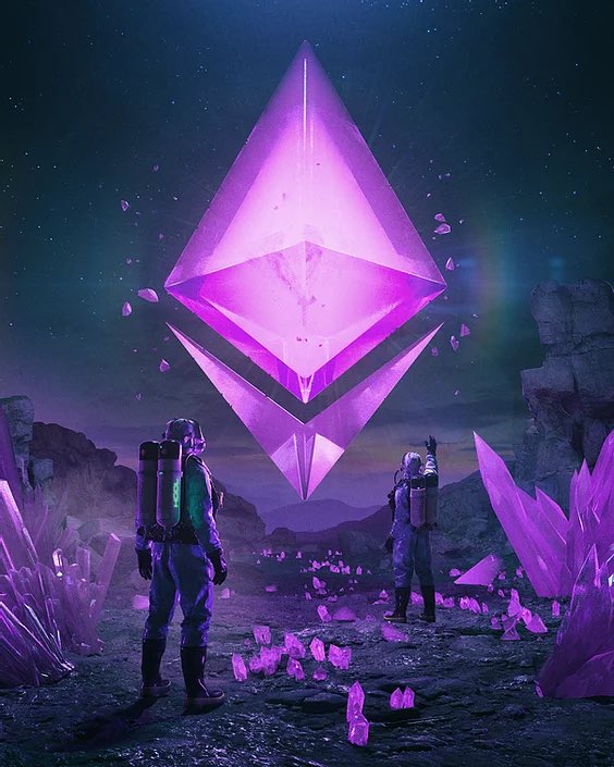 MF_Sutton's tweet image. Awaiting the "convergence" of Gold and ETH