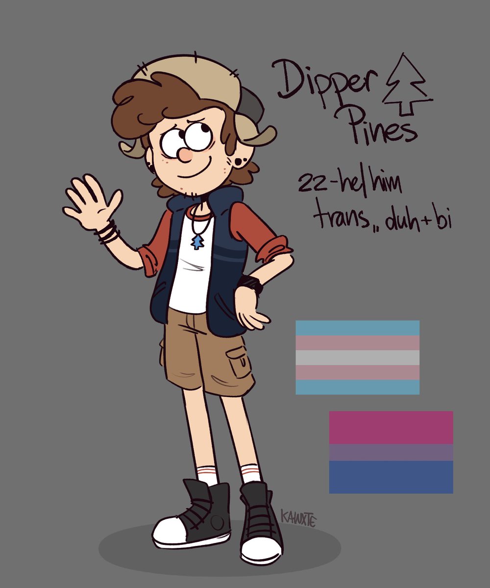 kainxte's tweet image. 10 years later 🌲💫 #GravityFalls