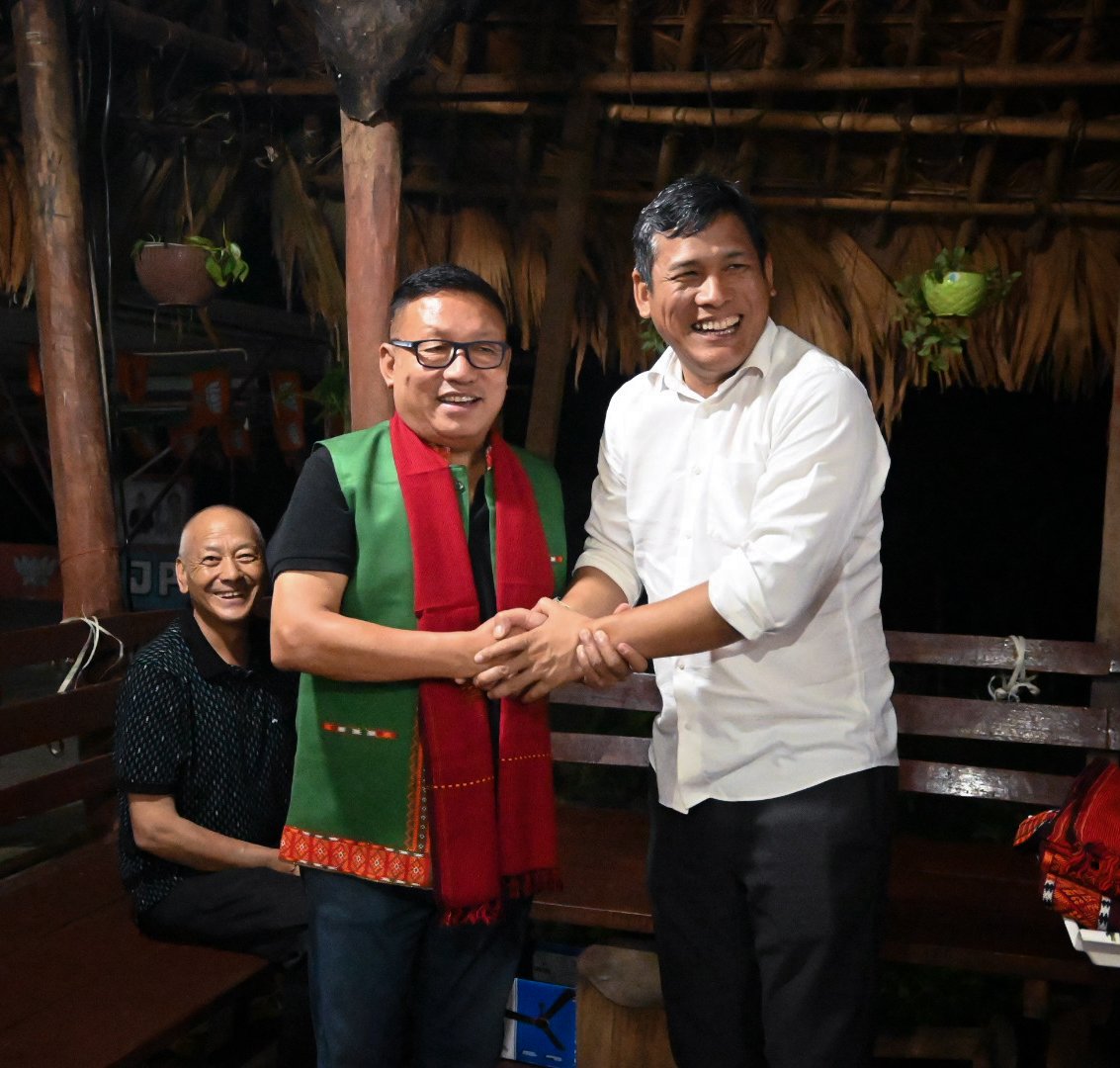 OjingBJP's tweet photo. It was a pleasure to welcome Shri K N Damo ji, Director of Tourism, Govt of Arunachal Pradesh, to the 6th edition of Simang-Siang Angling Fest-2024 at the picturesque Boleng Town, Siang District.

Angling tourism is emerging as a key driver of eco-friendly tourism, offering visitors a unique experience while promoting the conservation of our pristine rivers and aquatic life. Events like these not only showcase the natural beauty of Arunachal Pradesh but also provide livelihood opportunities for local communities, fostering sustainable development in the region.

Grateful for the support from the Tourism Department and looking forward to further strengthening Arunachal Pradesh’s position as a leading destination for adventure and nature tourism.

@ArunachalTsm