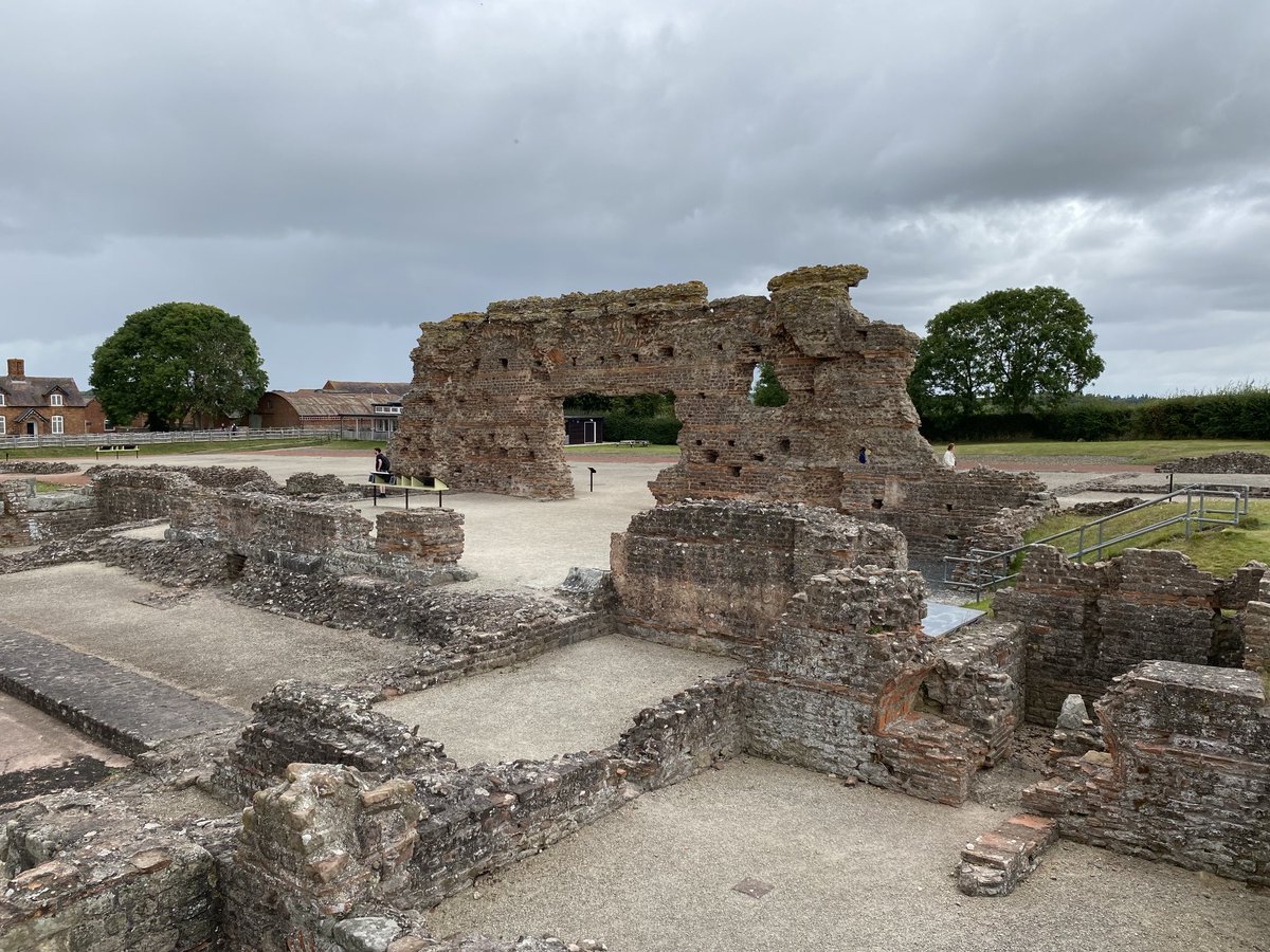 karn_nicholas's tweet photo. Some of the remains at Wroxeter Roman city, on a quick trip to Shropshire. https://t.co/r4MrgljCoP