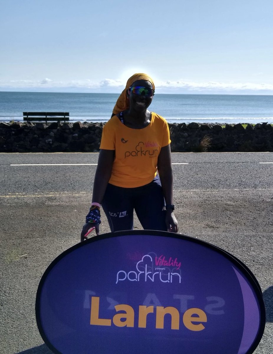 Larne parkrun tweet media