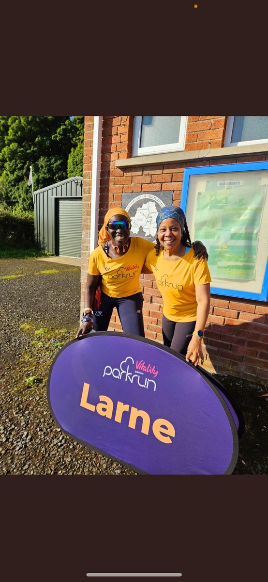 Larne parkrun tweet media