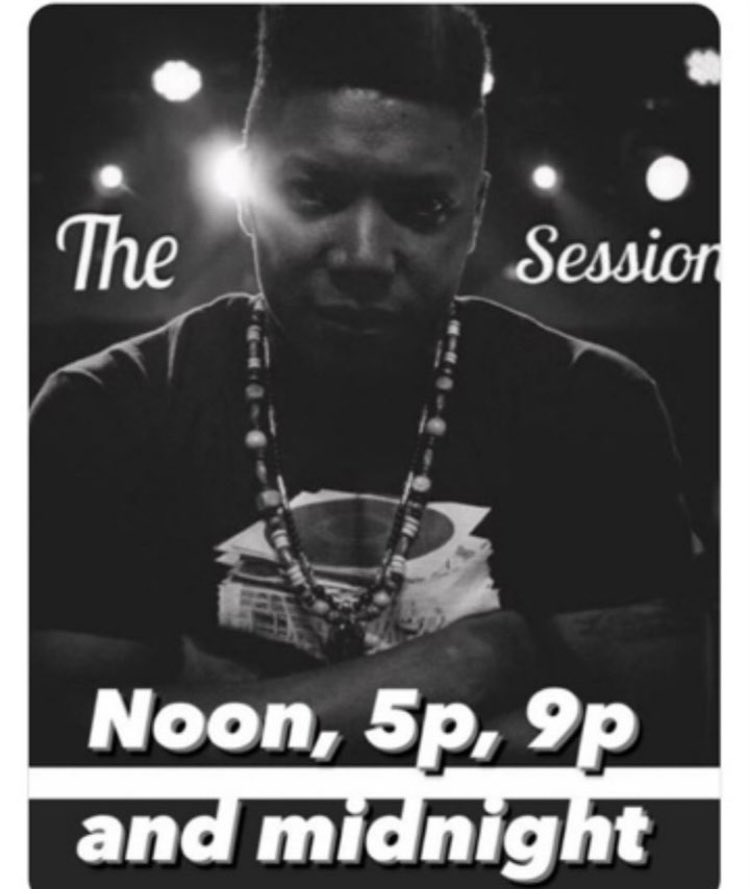 Tune in and catch <a href="/DjGURU11/">Dj Guru</a> today!!!!!!   #TheSession
