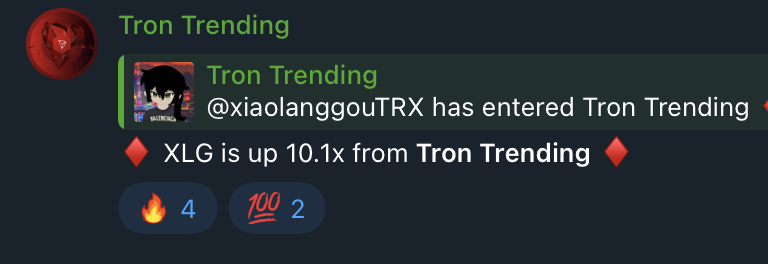 Tron Trending tweet media