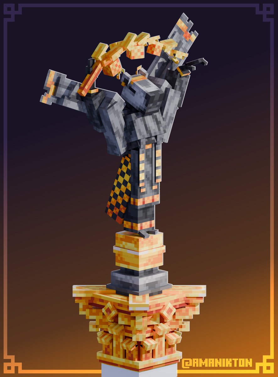amanikton's tweet photo. CapyLand's Statue of Independence
#pixelart #blockbench #minecraft #aseprite #lowpoly #blender #CapyLand https://t.co/WTdrUleUPC