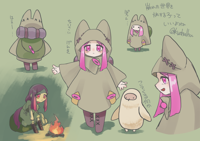 kuzhulhu's tweet photo. 自創作ちゃんといきもの https://t.co/cn14CDzXtQ