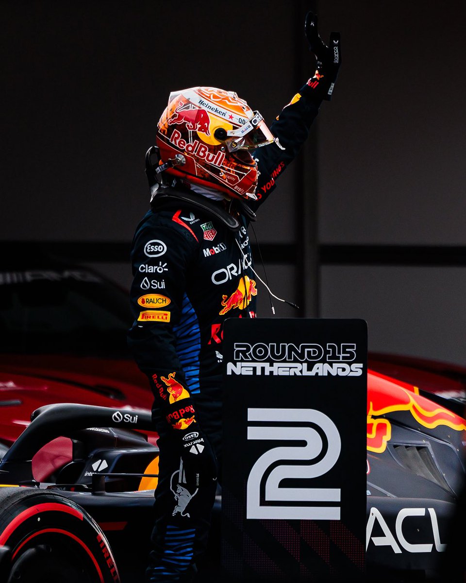 Max33Verstappen's tweet photo. Happy to be on the front row at my home race 🇳🇱 Thank you all for your support and see you on Race Day, Zandvoort 👏 https://t.co/F156IvjNdi