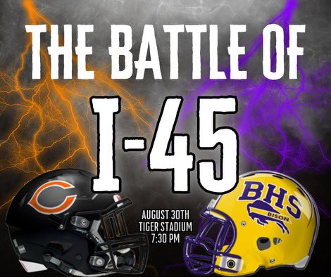 JeremyHammock17's tweet photo. It starts next Friday!!! Football time in Texas!!! #CVT #bthoBuffalo #Tigernation https://t.co/caTnsbA0AL