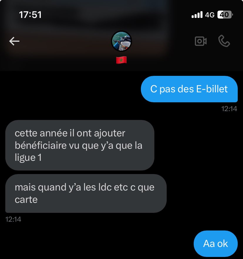 LeA13k1's tweet photo. Attention Arnaaque !!! @Ryan_OM77 !!!!
( y’a pas de E-billets pour virage 🤦‍♂️)
@biloEntraide https://t.co/rTO4feOdfV