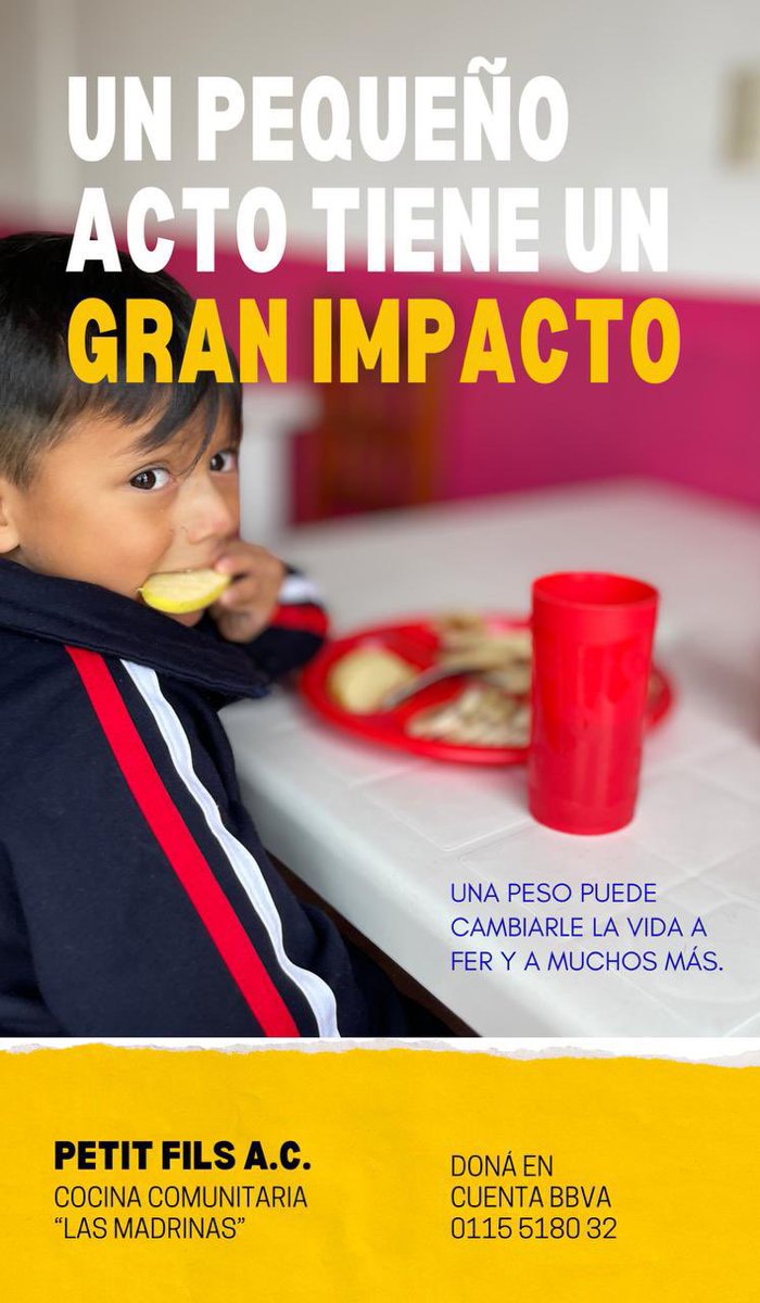 De lunes a viernes, el comedor comunitario entrega más de 150 desayunos escolares y comida rica, calientita y nutritiva, gracias a los donativos que nuestras <a href="/LMadrinas/">Las Madrinas</a> brindan en pro de los sectores vulnerables de #Xochimilco #CDMX
¡Tú donativo es muy importante!