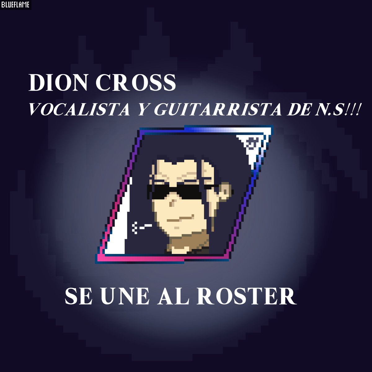 JTM74493868's tweet photo. Characters
The Hero of Original Characters: Prologue S1 4.0 "Rock &amp; Friends"

#pixelart #animation #Pixel #THOC #pixelartist #BlueFlame https://t.co/iUaJ4Z5fz6