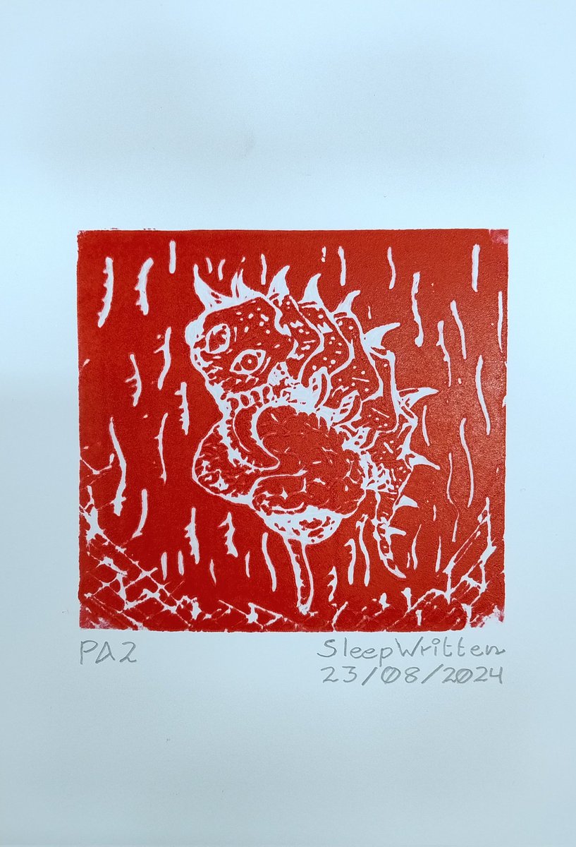 sleep_written's tweet photo. #printmaking #foamprint #reliefprinting #evafoam #handmadeprints #experimentalart https://t.co/lx7fFpdeiu